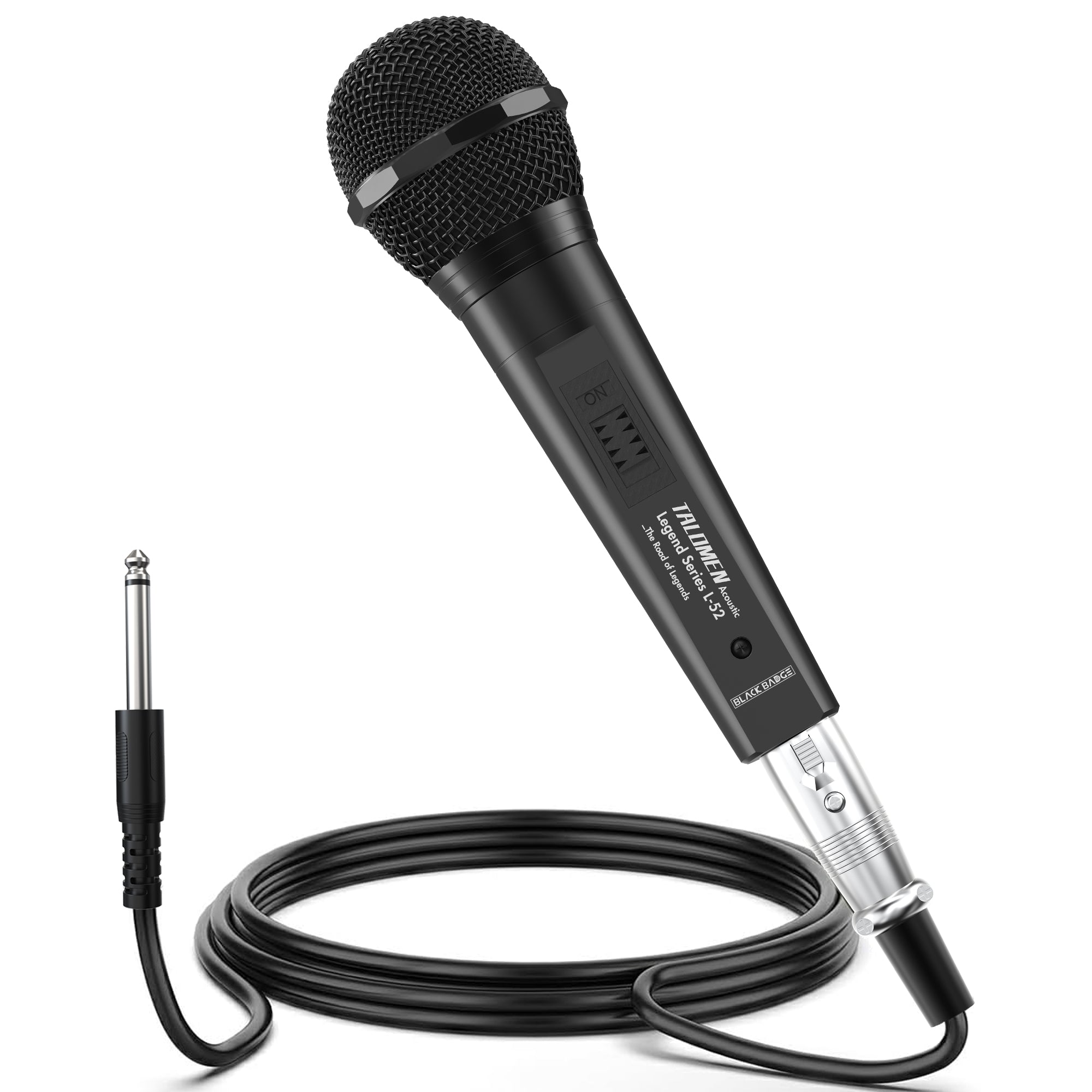 Talomen L52 Professionelles Gesangsmikrofon 【Black Badge】